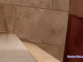 hey, dr tampa's locking up naomi alice with big ass and tits in latex gloves pov