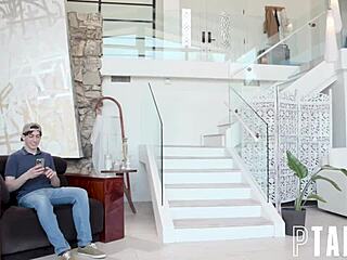 stepmom with big tits and ass gets pregnant in amateur pov taboo scene