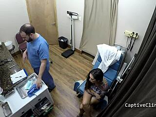 Hey, check out this wild lesbian torment in the clinica of america with stefania mafra 😈