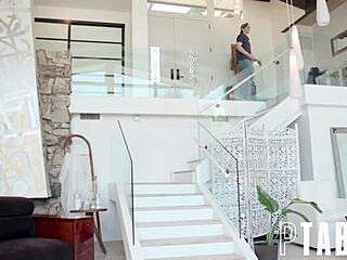 stepmom with big tits and ass gets pregnant in amateur pov taboo scene