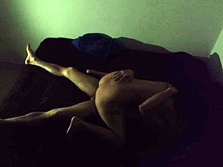 I surprise my step uncle with a midnight fuck on security camera 😏