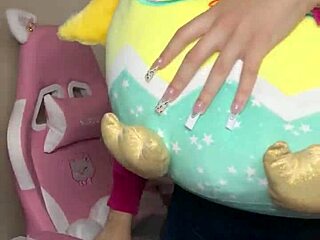 oh wow... hot school girl in skimpy outfit teasing with her tight shaved pussy, ready to make older daddy cum hard 😏💦 she's petite and kinky, showing off that hairless belly and wet solo play in homemade roleplay