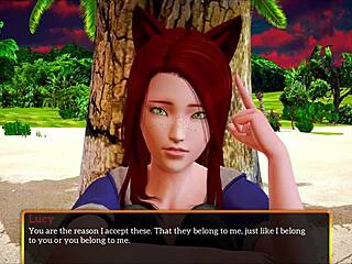 My New Family 322 with BIG TITS Redhead in Game Action