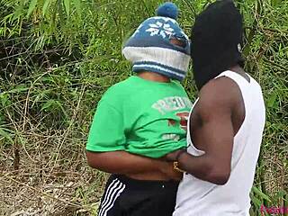 how does a simple village walk turn into such a hot erotic fuck