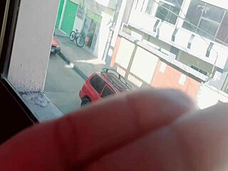 El Vecino Me Ve Masturbandome Y Quiero Que Me Vea! Big Tits Squirting Creampie In Outdoor Public Scene With Bent Over Babe!