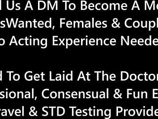 So this human guinea pig ends up getting those mandatory hitachi orgasms from nurse Channy Crossfire in hospital