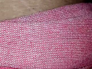 Hey, isn't this auntie's creamy pussy just begging for a deep doggystyle creampie from behind?