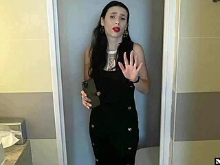 busty romanian coworker risks it all phone-fucked near husband