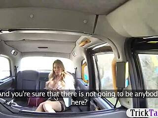 whoa! huge boobs babe gets drilled hard by monster cock in backseat!