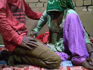 Why does desi sexy wife get bent over for doggystyle licking and shaved pussy action in bed?