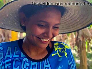 Innocent country girl fucked hard for chickens 😏🍑💦