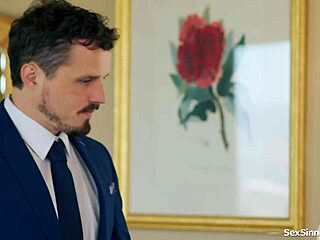 wife sneaks cheat fuck blindfolded by hubby! 😈🔥👀