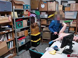 Officer pins down petite russian thief and rips clothes for deep pussy pounding