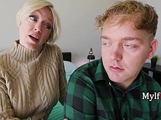 family trip turns wild as dee williams rips clothes for taboo milf love on bed