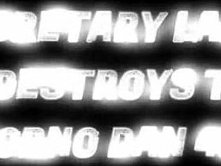 लेडी डीस की जंगली स्क्वर्टिंग से बेड तहस-नहस