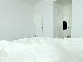 Jays POV: Bratty Teen Step Daughter Maria Kazi Devours Ass and Cock