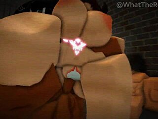 CUCKOLD Watches BBC Stretch Wife's Pussy in Handcuffs!