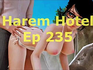 playing harem hotel 235 at the hotel now 🔥🏨