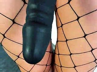 big black strapon ready to peg your tight hole