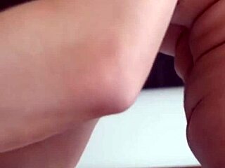 sexy italian brunette in lingerie moans through 69 oral then rides monster cock missionary