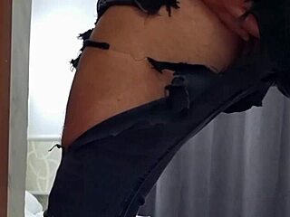 arrapato rips jeans strokes huge cock balls ass closeup massive cumshot