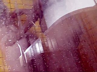 hot sisters bang friends bareback but who's really cuckolding in the shower orgy