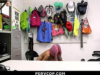 thief's sexy outfit gets her fucked hard by cop