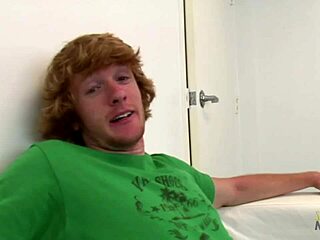 Ever wonder how a skinny guys load fills that shaved redhead colleagues tight cunt at work