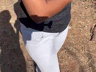 desi big ass indian beauty fucked hard by huge dick alone in jungle