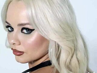 hey elsa jean, does that sharp big toy feel good ripping your cute lingerie off?