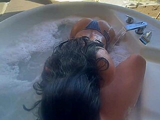 hot latina babe's perfect tits and ass despite boyfriend