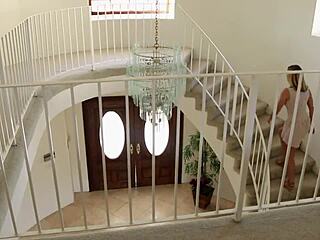 Mature Blonde's Big Natural Tits Tempt Teen Redhead Into Wild Pussy Lick Fest?